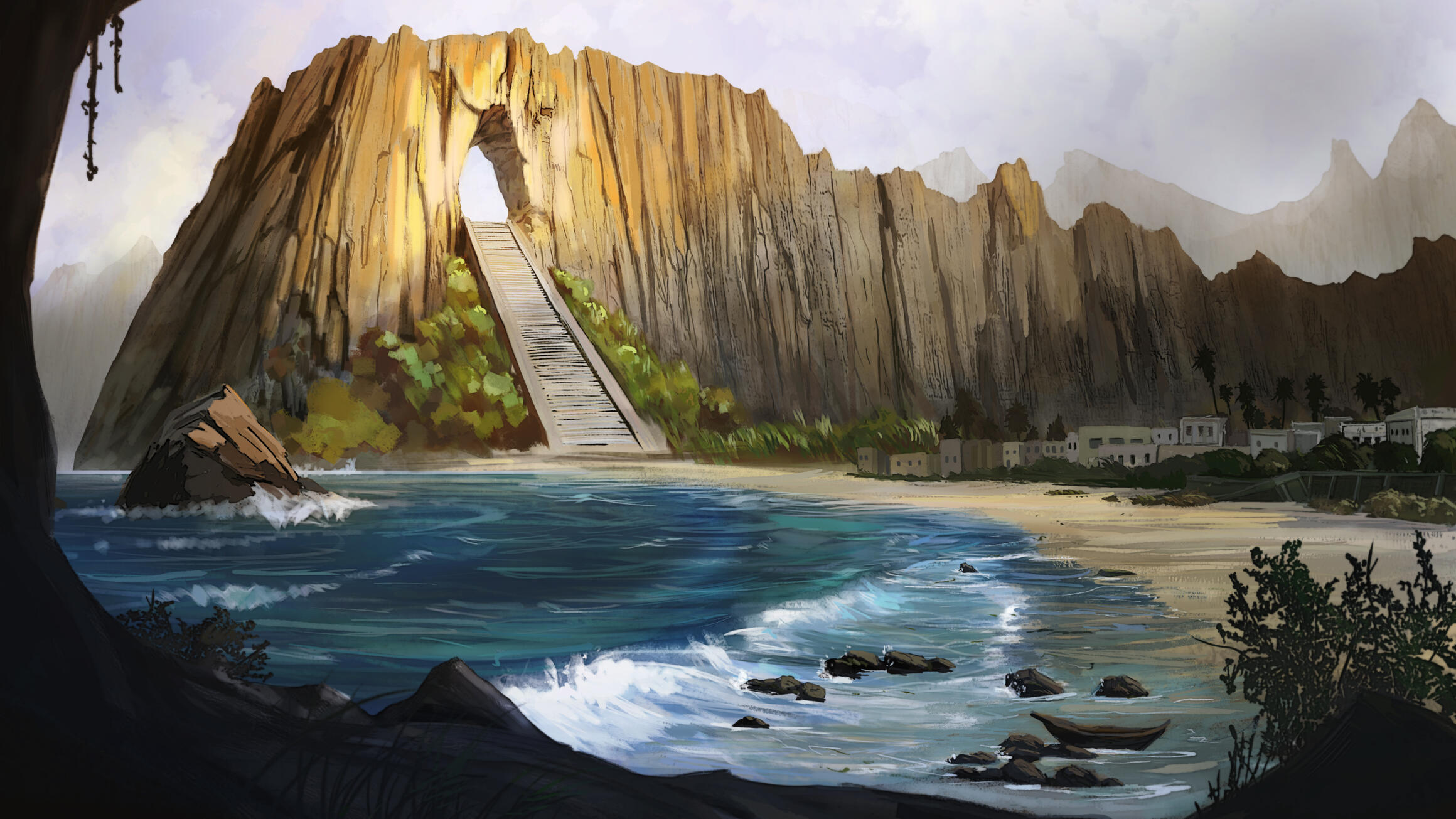 Mountain Wall